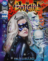 Alicia Silverstone Canvas Art by Chris Tutty - Batgirl Batman Movie Star